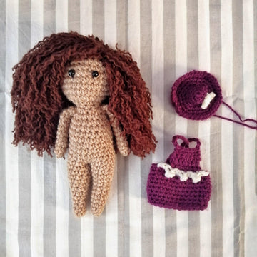 Nora the Curly Doll