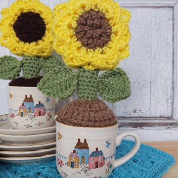 Upcycled Potted Sunflower