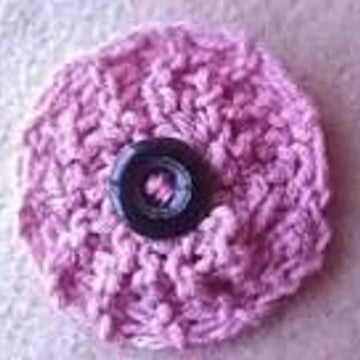 BEGINNER KNITTING HAT AND FLOWER Yt1 and Yt6