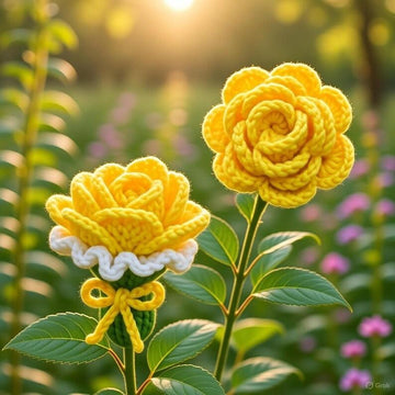Crochet Flower Bouquet Pattern – Video & Photo Tutorial PDF
