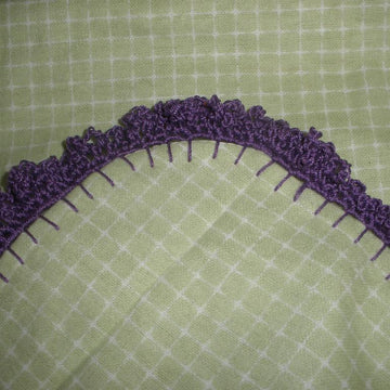 How to Crochet an Edging on an Unfinished Item