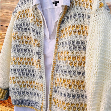 Mauritian Crochet Cardigan
