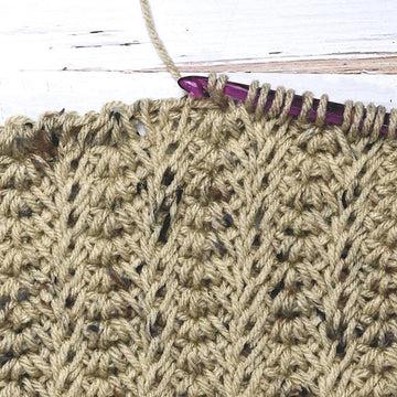 Tunisian Nautilus Mens Scarf