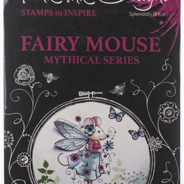 Creative Expressions Pink Ink Designs A5 Clear Stamp Set - Fairy Mouse
