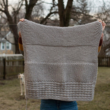 Learn to Knit Blanket