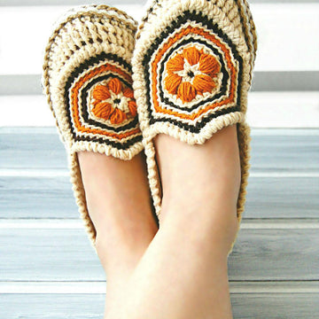 Hexagon slippers