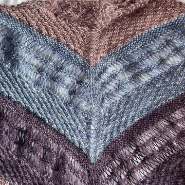 Drop the Lace Shawl