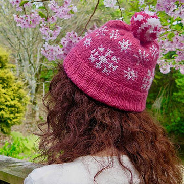 Floating Snowflake Hat
