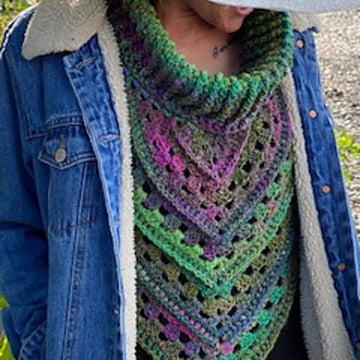 Textured Cowl Scarf