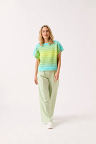 To A Tee Knitted Top in Sirdar Jewelspun Ombre - Downloadable PDF