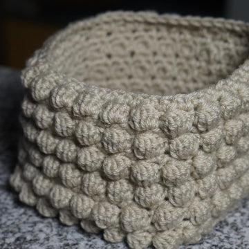 Bobble square basket