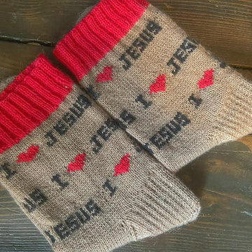 I Love Jesus Socks