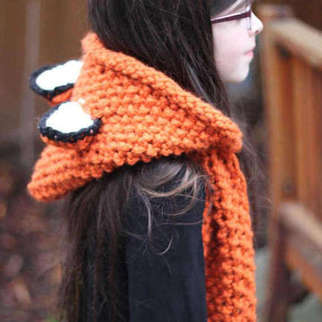 Fox Hooded Scarf