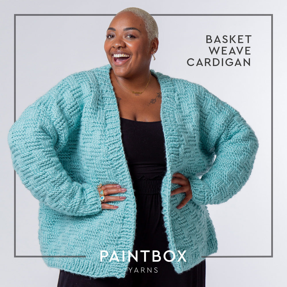 トップス Bamboo Basket Pattern Knitted Cardigan Free Women's Basket Weave Cardigan Knitting Pattern PDF – Paintbox