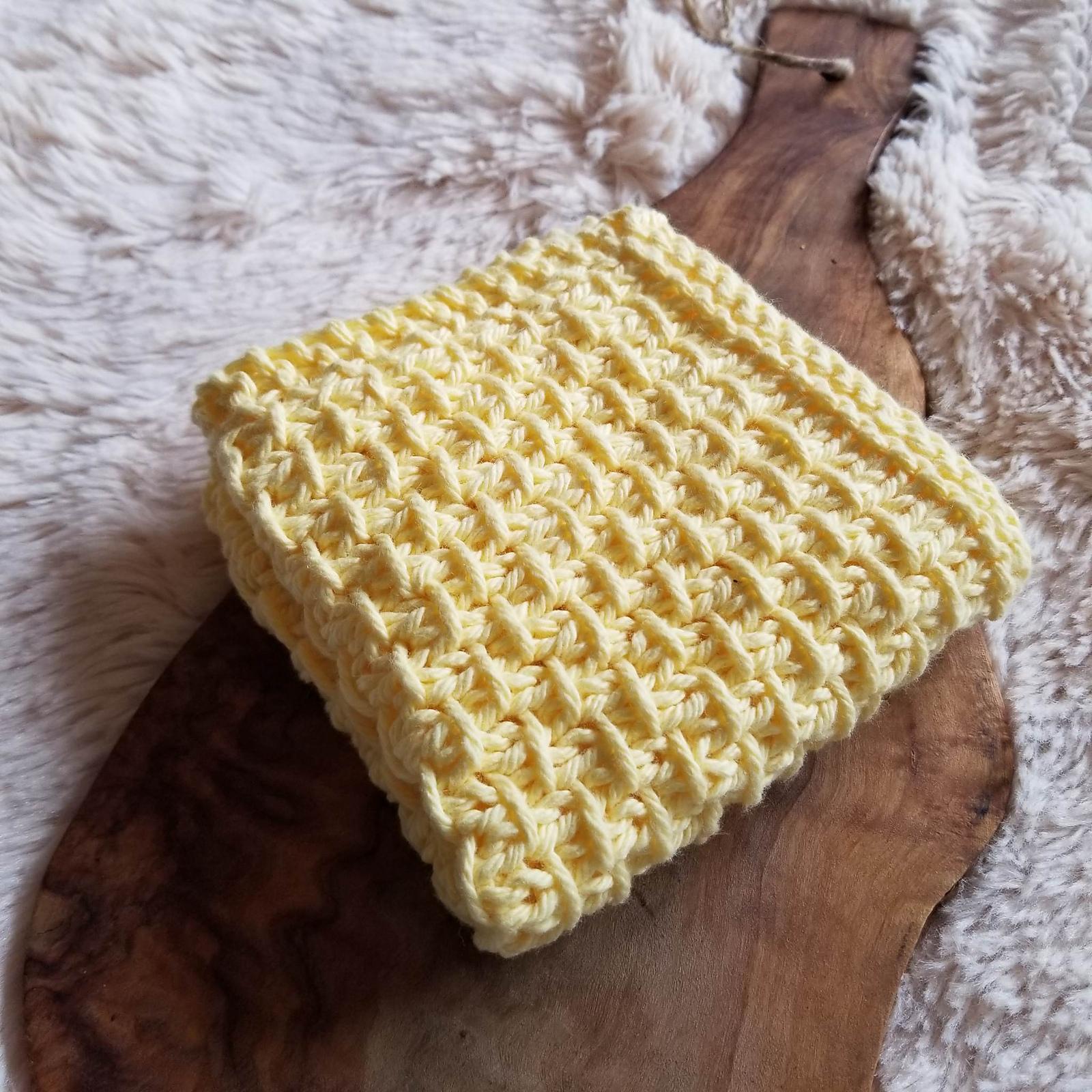 Ripples of Sunshine Dishcloth