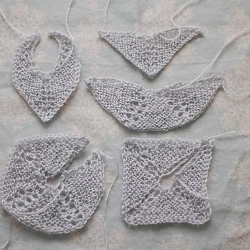 5 Basic Shawl Shapes Cheatsheet