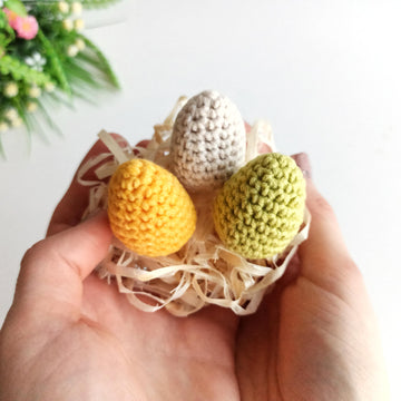 Easter eggs crochet pattern