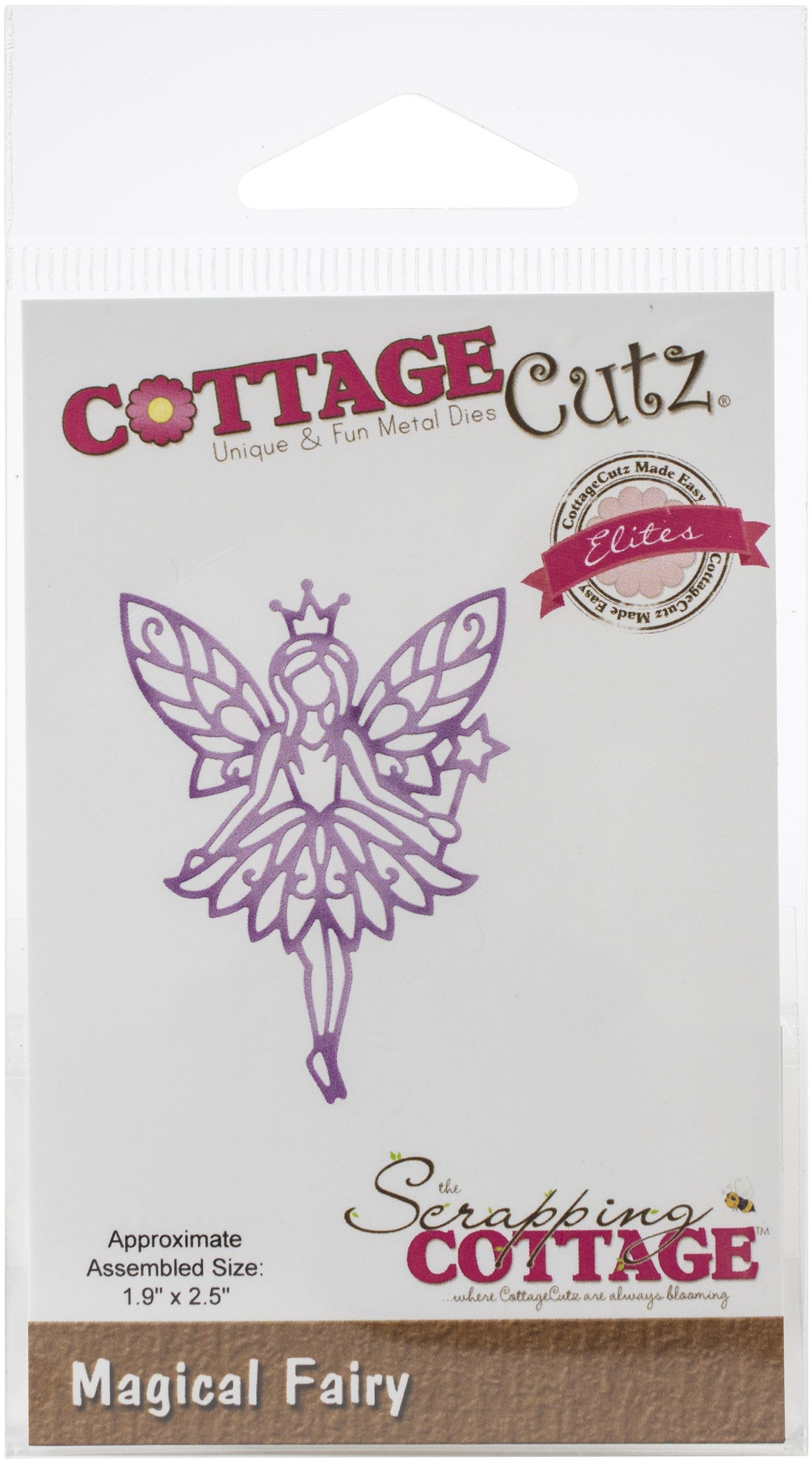 CottageCutz Elites Die - Magical Fairy 1.9"X2.5"