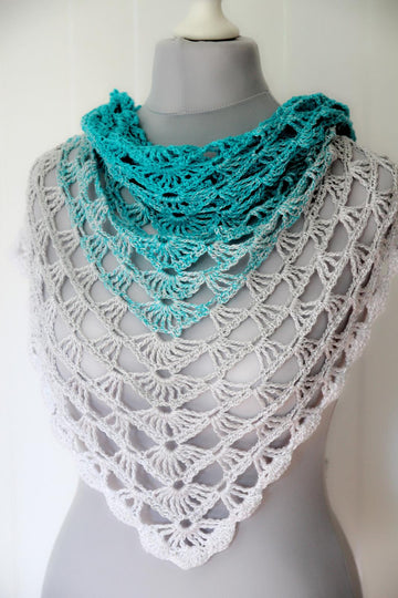 Triangular Shawl Azores