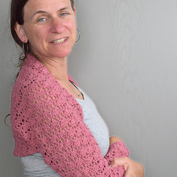 Lace Muschel Bolero