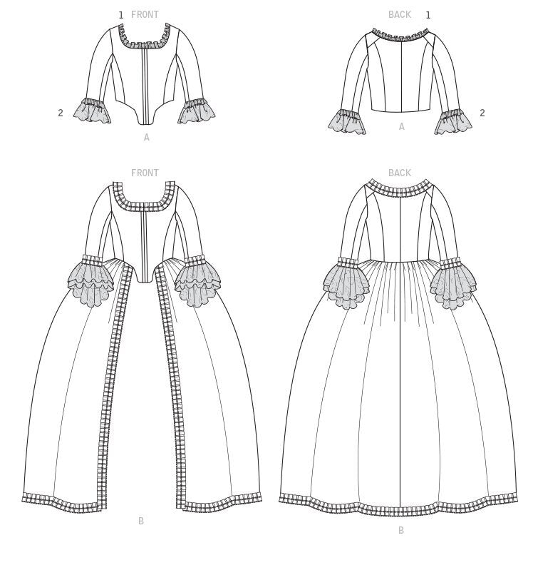 McCall's Misses' Costume M7965 - Sewing Pattern
