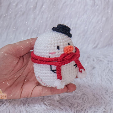 Amigurumi Christmas Snowman