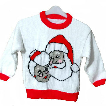 Christmas Mr & Mrs Santa Claus Jumper