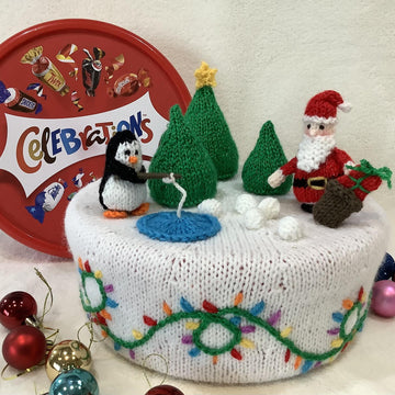 Christmas Cake Sweet Tub Cover