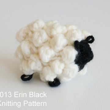 Chunky Knit Sheep Toy Ornaments, 2 sizes (approx. 3" and 5")
