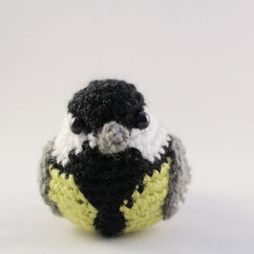 Coal Tit Amigurumi Pattern