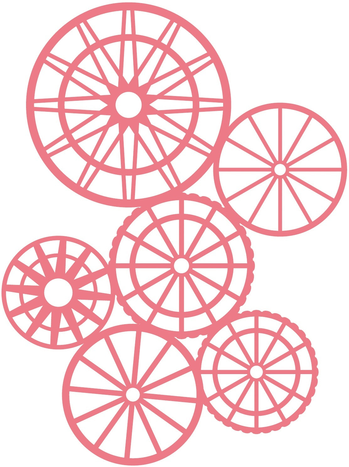Uniquely Creative Metal Dies - Tyre Cluster