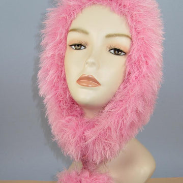 Faux Fun Fur Bonnet