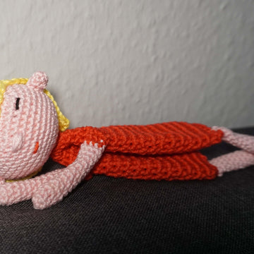 Häkelanleitung Schnuffeltuch Puppe