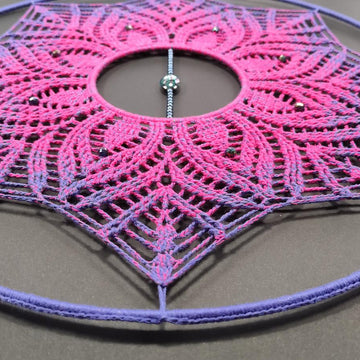 Mandala 'Peacock' crochet pattern