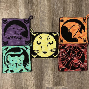 Spooky Bat Pot Holder