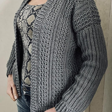 CLOUD 9 CARDIGAN Pattern English USA & DUTCH