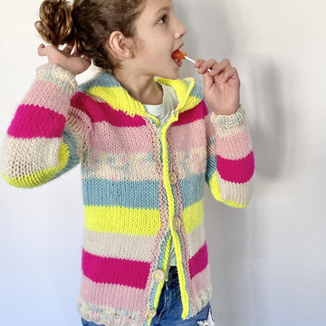 Cotton Candy Cardigan