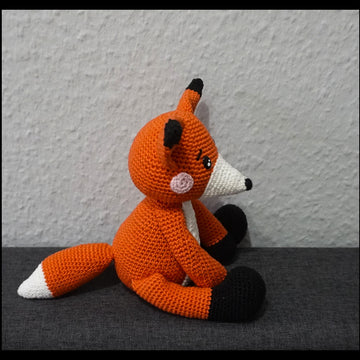 Häkelanleitung Fuchs Fuchsi