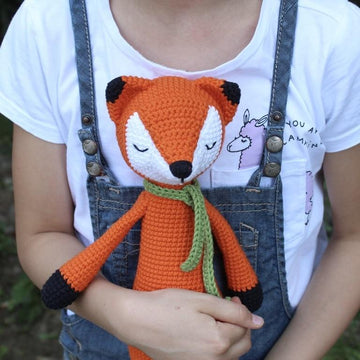 Crochet Fox toy amigurumi pattern