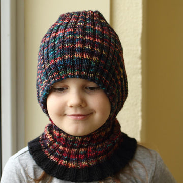 Laura Knit Balacava for DK