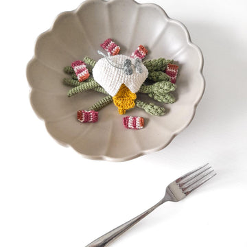 My Crochet Kitchen: Poached Eggs