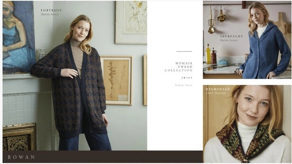 Mohair Tweed Collection by Rowan