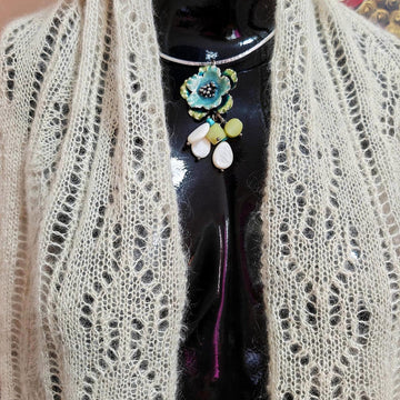 Garden at Nighttime Lace Scarf