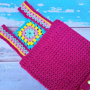 Granny Square Romper