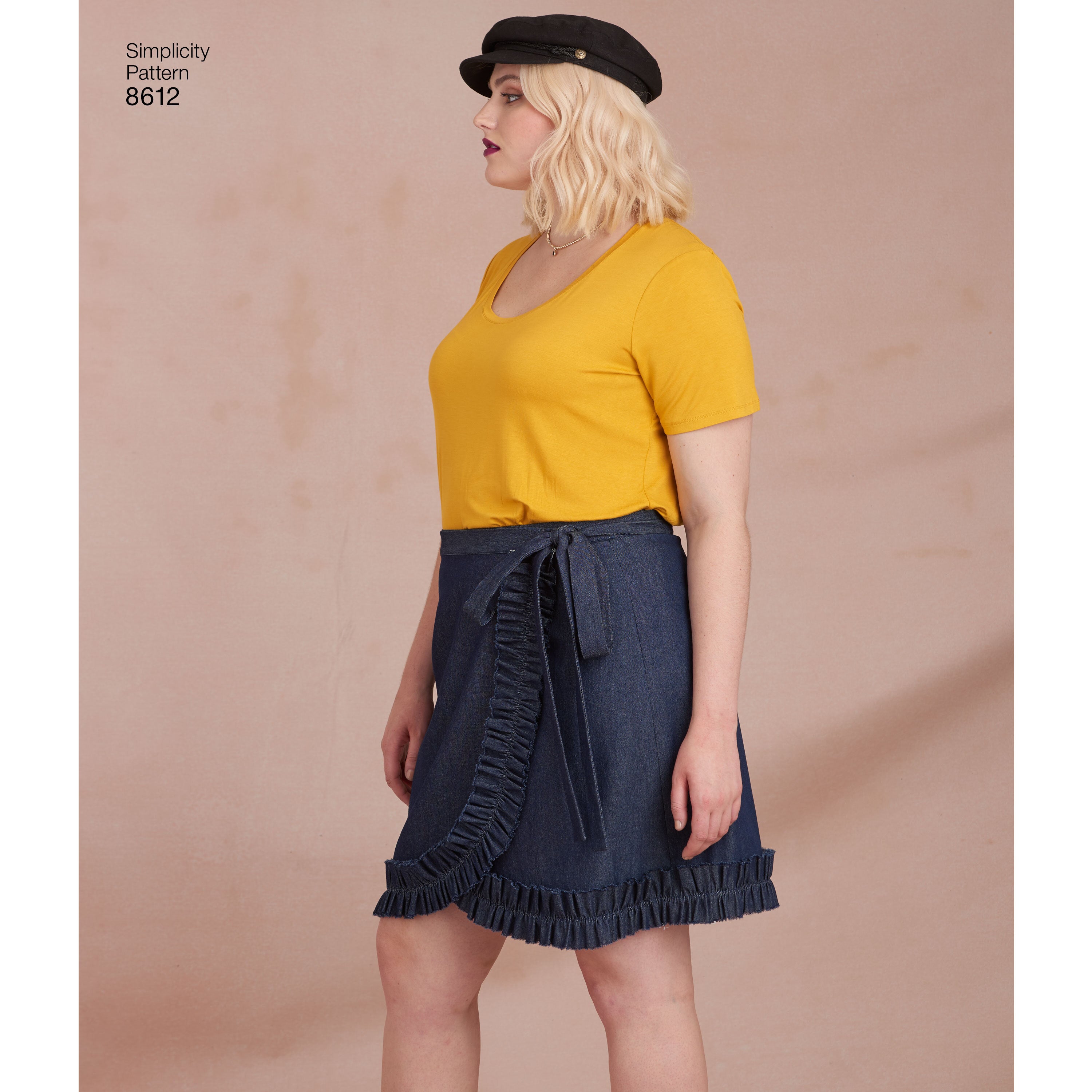 Simplicity 8612 Women's Easy Wrap Skirts by Ashley Nell Tiption - Sewing Pattern