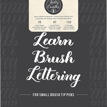 American Crafts Kelly Creates Small Brush Workbook 8.5"X12.3" 122/Pkg - 304523