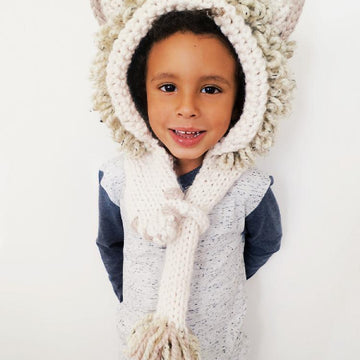 Leroy the Lion Hooded Scarf