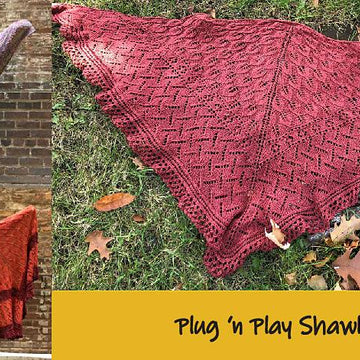 Plug 'n Play Shawl from KNITTING MODULAR SHAWLS