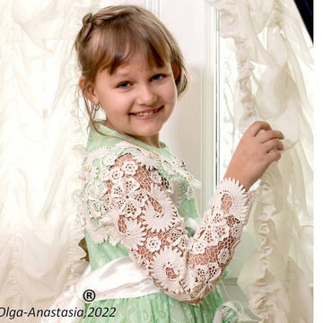 Lace bolero for girls