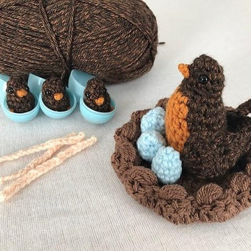 Spring Robin Bird Set